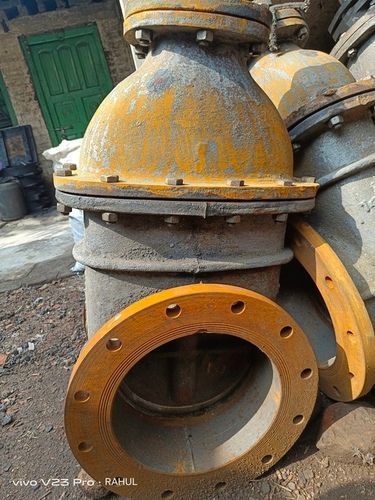 Polished Industrial 5 Inch High Cast Iron Sluice Valve