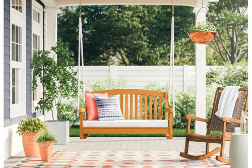 Rust Proof Decorative Outdoor Swing For Home