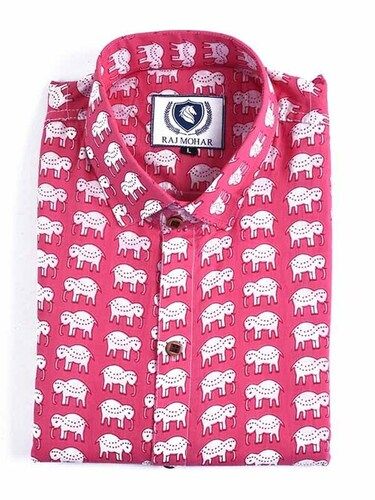 Sanganeri printed Shirt