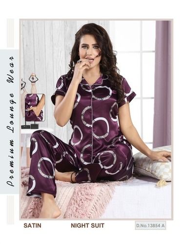 Women Sexy Silk Satin Night Gown Sleeveless Nightdress V-neck Summer Lace  Patchwork Sleepwear Dress | Wish