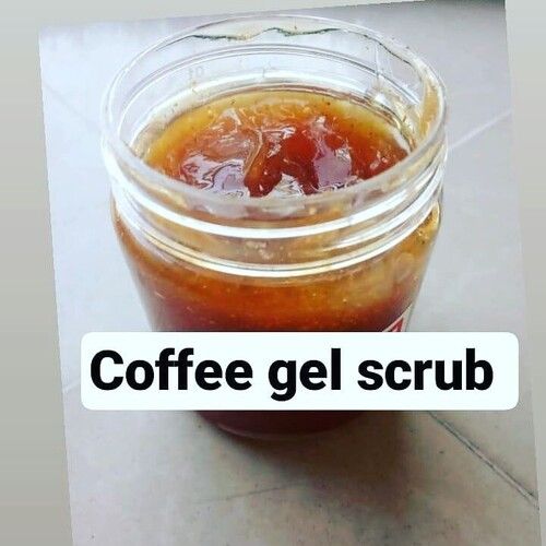 100% Pure And Natural Coffee Gel Scrub For Face And Body