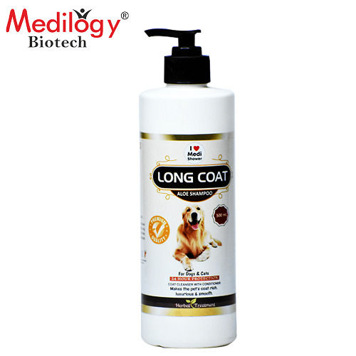 Aloe Long Coat Pet Shampoo