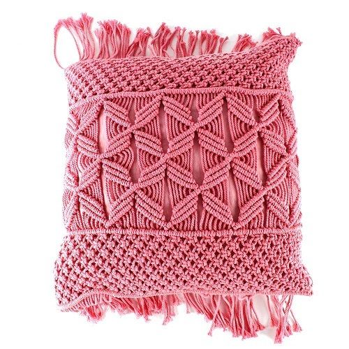 Easy Wash, Soft Natural Cotton Macrame Cushion Covers