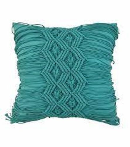 Handmade 100% Cotton Macrame Cushion Cover