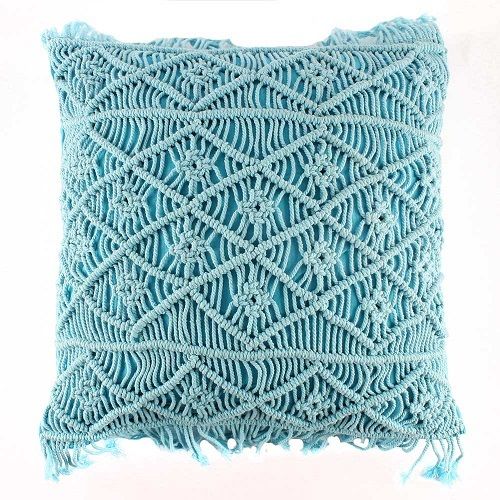 Handmade 100% Cotton Macrame Cushion Cover