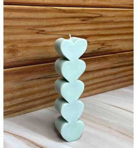Heart Shape Aromatic Candle For Home Decoration Use