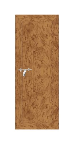 Long Lasting Solid And Durable PVC Laminated Doors, Height 6 -7 Feet