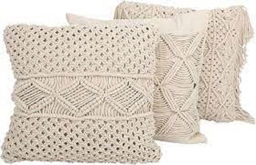 Macrame Crosia Cushion Covers