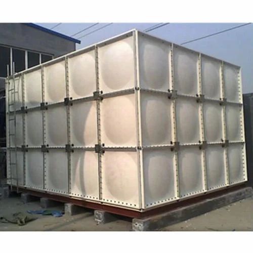 5000 L Capacity Mild Steel Square Tank Application: Industrial