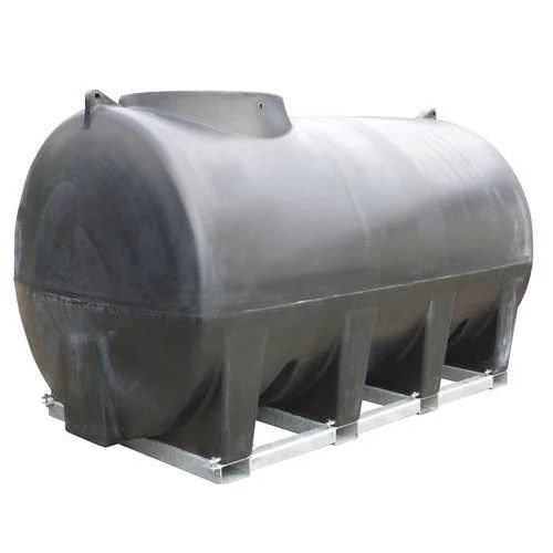 Mild Steel Horizontal Tank With Mild Steel Pedestal