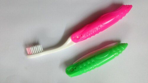 Plastic Travel Folding Toothbrush For Tooth Cleaning