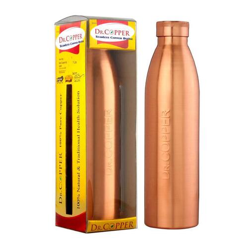 As Shown In The Catalog Screw Cap Pure Copper Water Bottle