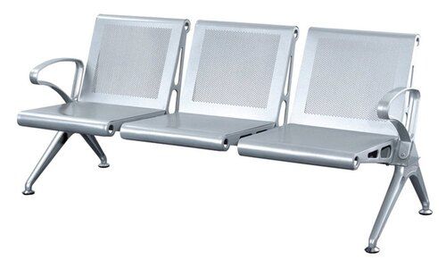 Stainless Steel Three Seater Hospital Waiting Chair