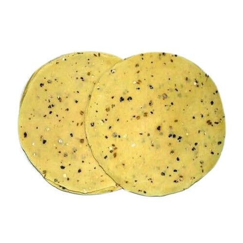 Black Pepper Papad With Crispy And Crunchy Texture