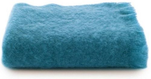 Lightweight Cozy Ultra Soft Mohair Wool Throw