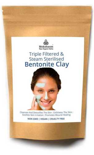 Natural Calcuim Bentonite Clay Mask Powder For Glowing Skin