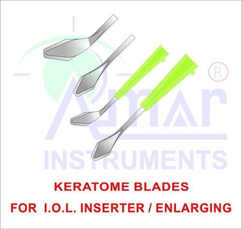 Ophthalmic Keratome Blade For I.O.L Inserter, Enlarging