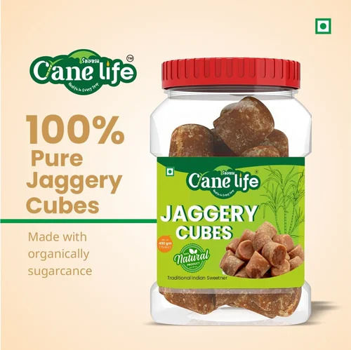 100 Percent Pure And Organic Fresh Natural Sweet Jaggery Cubes
