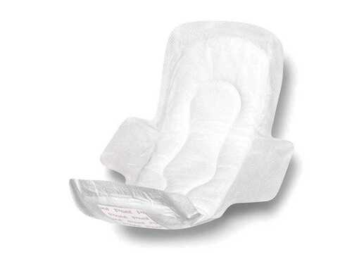 Cotton Fluffy - Regular Pads, Medium Size, White Color - Quick Absorb, Heavy Flow, Cottony Feel with Wings