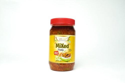 100% Pure Mix Pickles Made With Mixed Vegetables And Spices