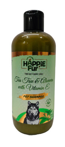 Liquid Happie Fur Tea Tree Alovera And Vitamin E Pet Shampoo