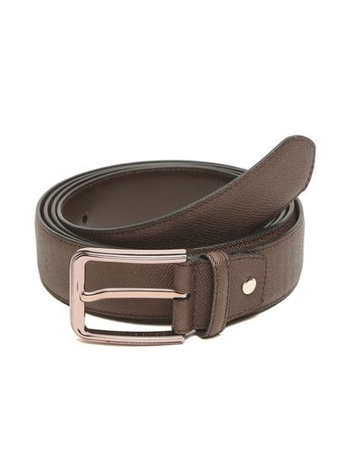 Men Brown Leather Belt For Casual Wear