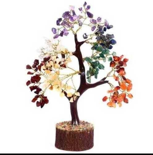 Seven Chakra Artificial Crystal Tree