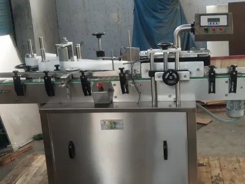 Single Phase Bottle Sticker Labeling Machine