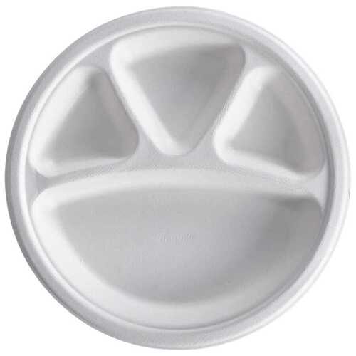 white paper plate