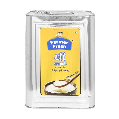 सफ़ेद 100% शुद्ध और ताज़ा स्पेशल ग्रेड भैंस का घी