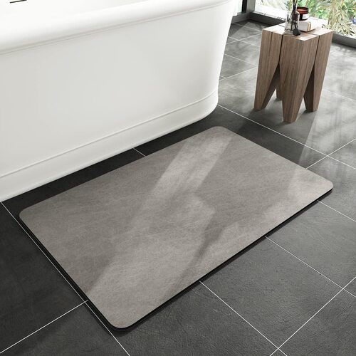 Long Lasting Modern Plain Anti-Slip Mat For Bathrooms