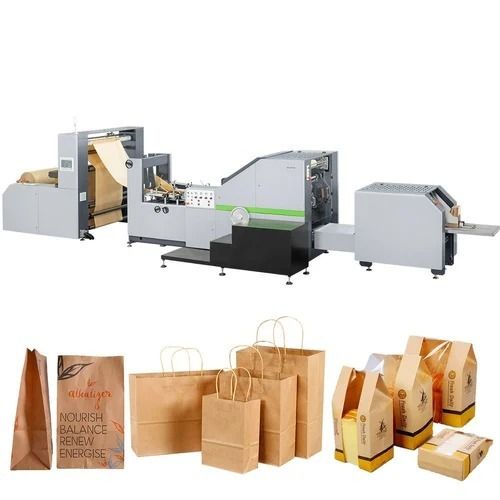 Paper Bag Making Machine For Industrial Applications