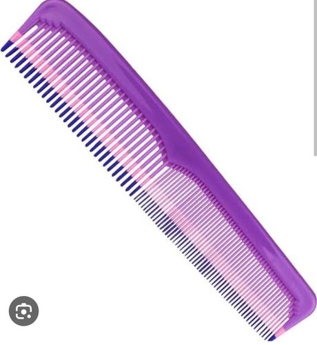 Plastic Material Plain Hair Combs For Domestic Use
