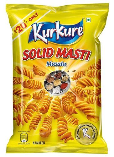 Vegetarian Salty Kurkure For Daily Snacks Use