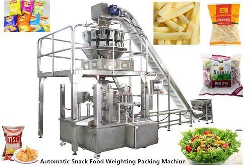 White Automatic Weighting And Packing Machine