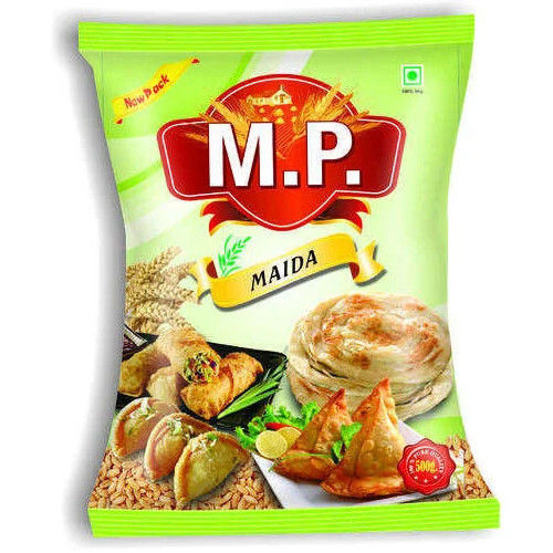 Plastic Printed 500gm Maida Packaging Pouch
