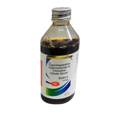 Specy Cyproheptadine Hydrochloride And Tricholine Citrate Syrup