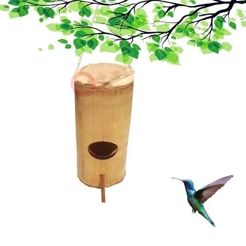 wooden bird house