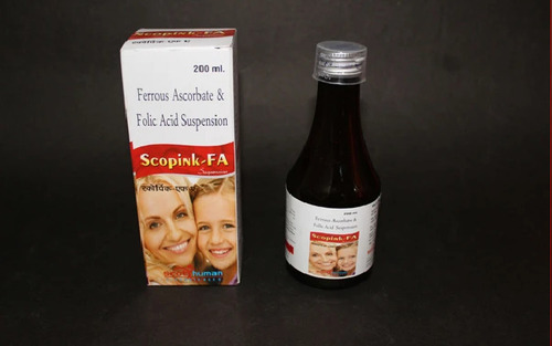 Ferrous Ascorbate And Folic Acid Suspension