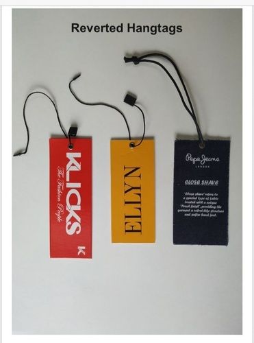 Reverted Garment Hang Tags