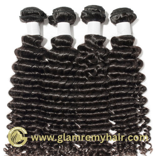 Raw Indian Hair Bundles - Length: 14-26 Inch (In)