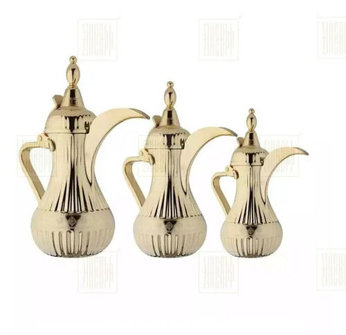 Stainless Steel Arabic Coffee Pot And Tea Kettle Set 3 Pieces