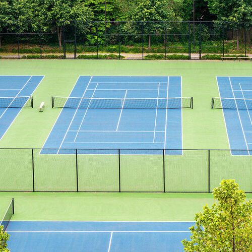 Acrylic Synthetic Flooring For Tennis Court Application: Industrial