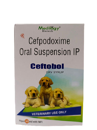 Cefpodoxime Oral Suspension IP for Veterinary Use Only
