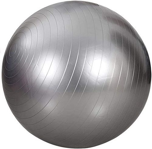 Exercise Ball - Rubber, Medium and Big Sizes, Multi Color | Anti-Burst, Pain Relief, Unisex, Ideal for Therapy and Training