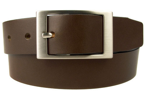 Mens Plain Pattern Formal Leather Belts 