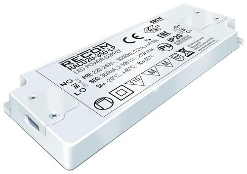 Powder Power Supply: Switched-Mode Racd20-700-Lp For Led Applications