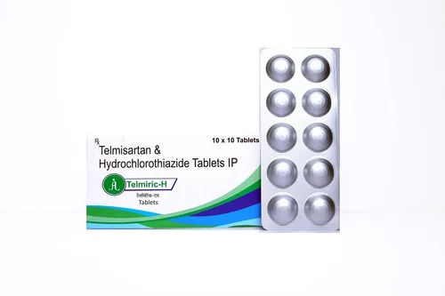 जैसा कि कैटलॉग में दिखाया गया है Telmisartan और Hydrochlorothiazide Tablets Ip