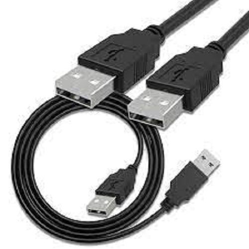 Black Usb Data Transmission Cable