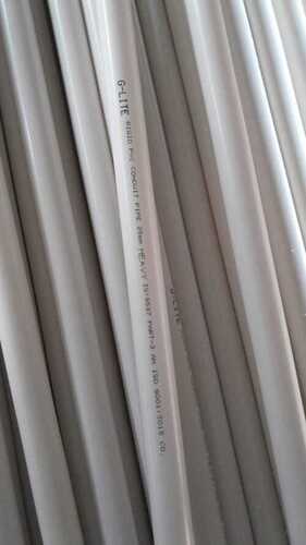 White PVC Conduit Pipe 